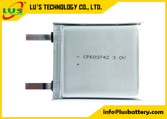 Batería llena suave LiMnO2 de CP603742 Mini Flat Battery 2400mAh para la logística inteligente