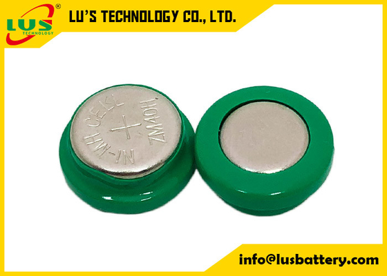 níquel e hidruro metálico de la batería recargable del botón 1,2 V de 80mAh NiMH