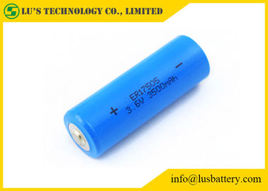 Baterías de litio de la batería 3.6V 3400mah del cloruro de tionil del litio ER17505 ER17500 baterías 3.6v del tamaño un lisocl2