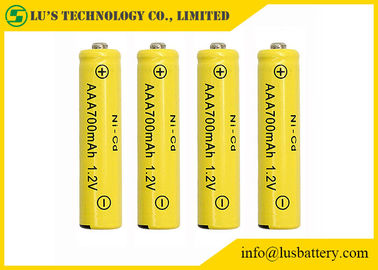 Gama de temperaturas ancha profesional de las baterías recargables de NICD AAA 700mah