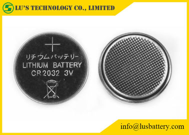 Batería de la célula de la moneda del litio del botón de la pila del litio de CR2032 3.0V 210mah