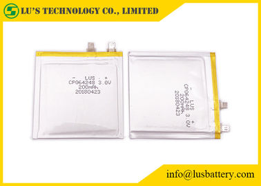 Batería de litio ligera de 200mAh 3,0 V CP064248 para la tarjeta de banco