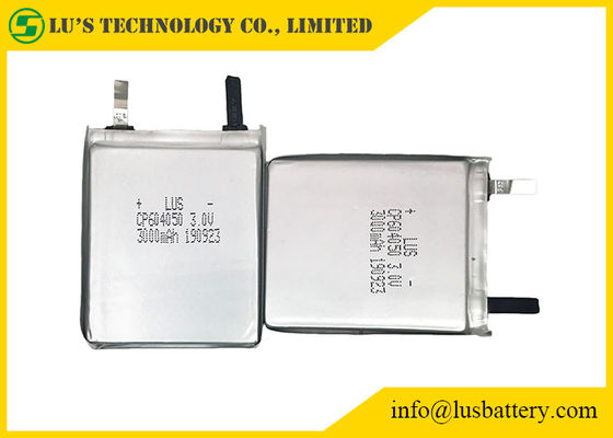 Batería del polímero de litio de CP604050 3V 3000mah RFID