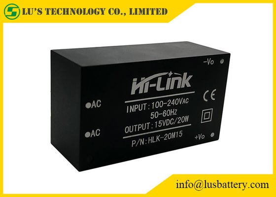 módulo Hlk 20m15 de la fuente de corriente continua de la CA de 3000ma 20W 15V