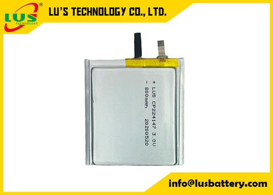 batería ultra fina Limno2 Limno2 de 800mah CP224147 3.0v para las tarjetas de la identificación