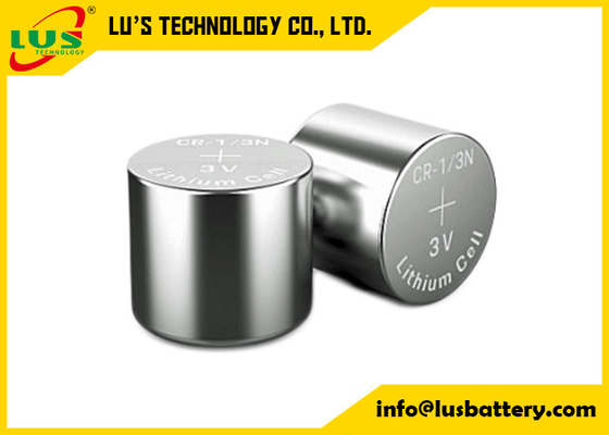 Baterías materiales del botón de la pila de las baterías de litio de Li-MnO2 3V 170mah CR1/3N