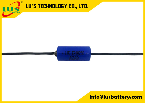 Batería del cloruro de tionil del litio de ER10250 el 1/2 AAA con los pernos 3,6 V o con los conductores axiales