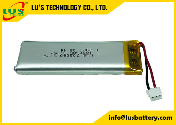 Capacidad ultra fina de la batería 3.7V del polímero de litio LP702060 alta para Mini Printer