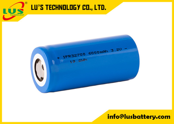 célula recargable de la batería de litio del fosfato de 3.7v 6000mah Lifepo4 32700