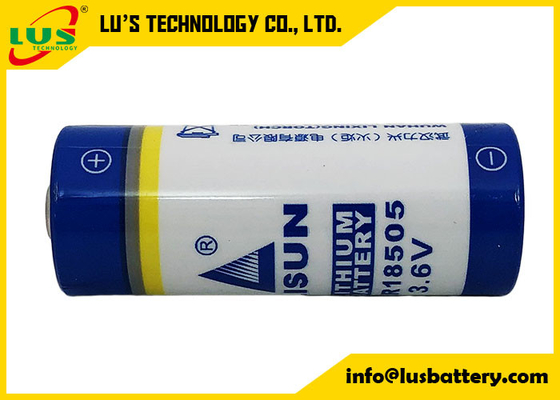Batería de litio no recargable de ER18505 Li-SOCl2 3.6V 4000mAh no reutilizable