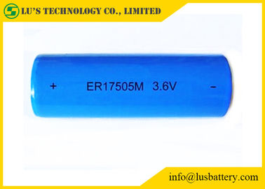 ER17505M un material de la batería 3.6V 2800mah Lisocl2 del cloruro de tionil del litio del tamaño