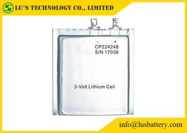 Célula fina de la batería de litio CP224248 3.0V 850 MAH Ultra Slim Battery 3v