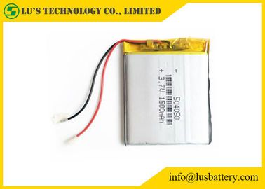 LP504050 OEM/ODM de la batería del lipo de la batería LP504050 del polímero li-ion de la batería recargable 3,7 V 1500mah disponible