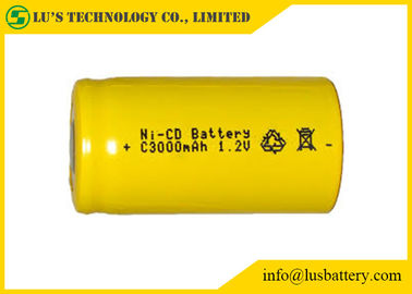 Color modificado para requisitos particulares níquel- de la batería recargable de NI-CD 1.2V C3000mah