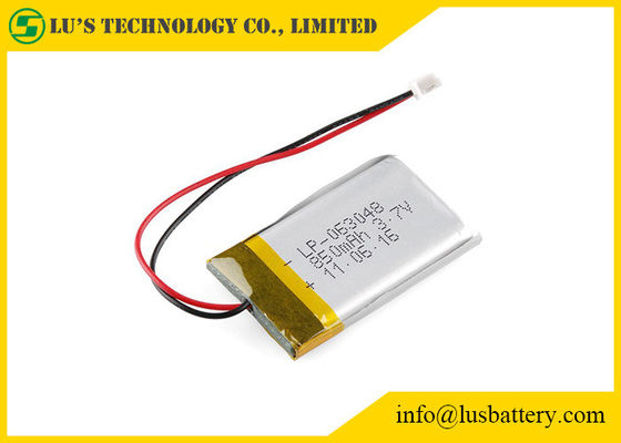 Litio Ion Rechargeable Battery 850mah 3.7V del PCM LP063048 con los alambres