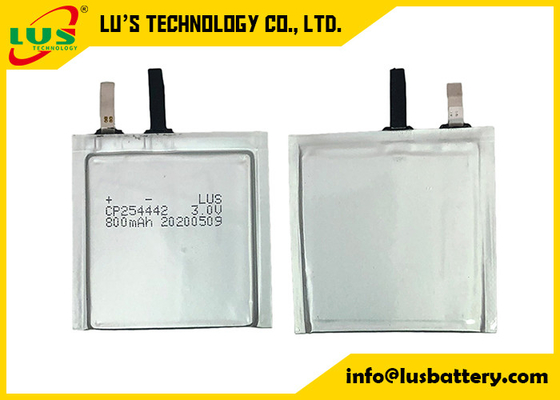 Batería primaria CP254442 del litio de encargo de los terminales 3.0V 800mAh para la solución de IOT