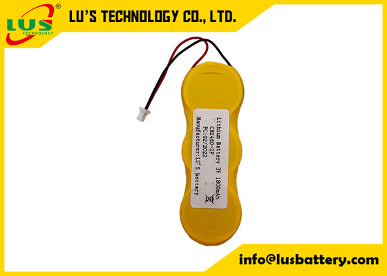 batería de litio modificada para requisitos particulares de la célula 3000mAh 3P CR2477 3V de la moneda del litio de los terminales para los juguetes