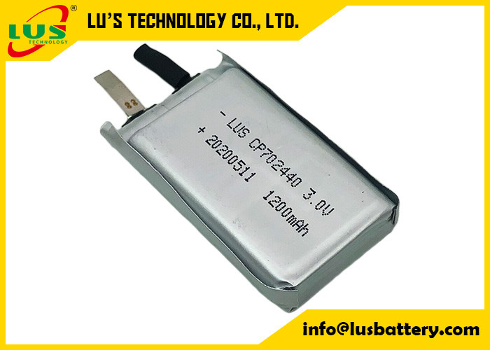 Voltio ultra fino suave CP702440 de la batería 1500mah 3 para los sistemas de seguimiento electrónicos del expediente