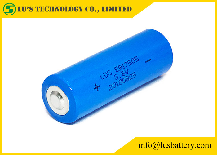 Batería no recargable de la batería ER17505 3.6V Bobbin Structure 3.4Ah del cloruro de tionil del litio del PWB 3400mah de SMT
