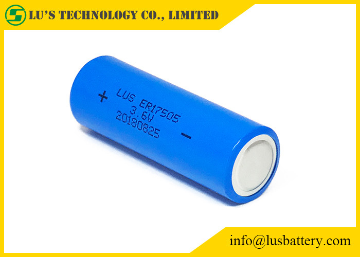 Batería no recargable de la batería ER17505 3.6V Bobbin Structure 3.4Ah del cloruro de tionil del litio del PWB 3400mah de SMT