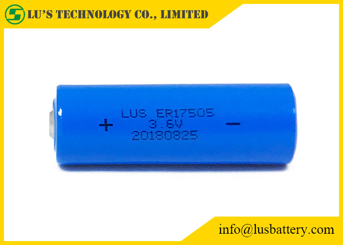 Batería no recargable de la batería ER17505 3.6V Bobbin Structure 3.4Ah del cloruro de tionil del litio del PWB 3400mah de SMT