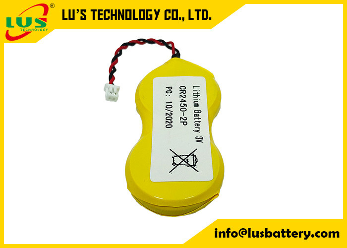 Tipo Imos 1p2-A1 de la batería del botón de la pila 1200mah de Cr2450-2p 3v para Rfid