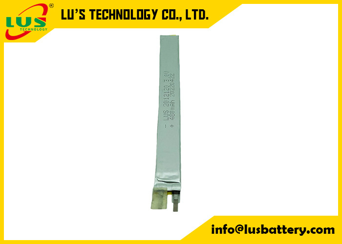 Super Narrow Li Po Cell Batería de litio primaria no recargable CP2012120 480 mah 3 voltios