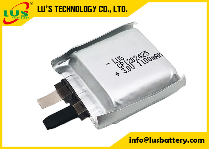 batería da alta temperatura del uso de la batería CP1202425 3v de 1100mAh LiMnO2 para los productos de RTLS
