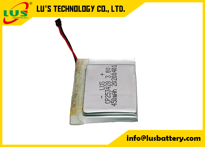 Voltio modificado para requisitos particulares 450mah Li Battery For Tag primario de la batería CP253428 3,0 de la célula de la bolsa Limno2