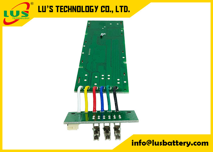Sistema de gestión elegante Lifepo4 BMS Board 7S 30A de la batería para la batería del litio