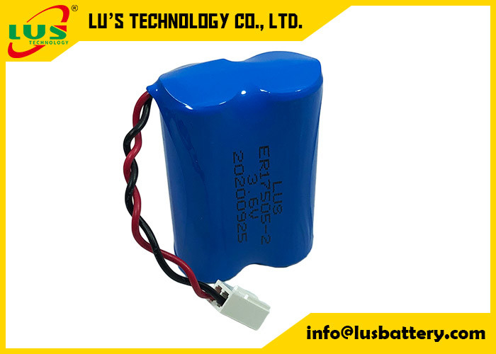batería de litio de 3.6V ER17505 3400 no recargables Mah Lithium Thionyl Chloride Battery