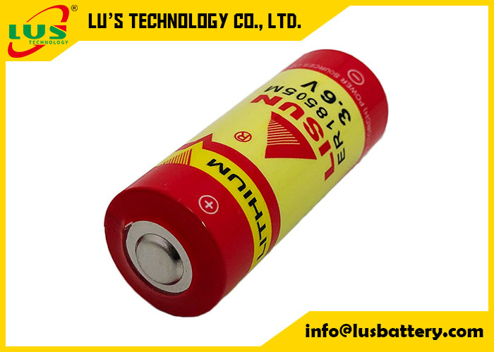 Tipo espiral batería primaria ER18505M UHR-ER18505 de la batería de litio 3.6V 3600mAh Li SOCl2