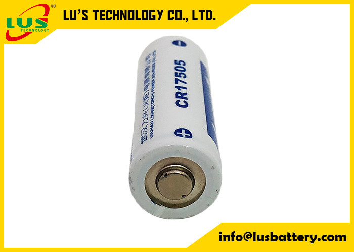 tipo batería de 3V A del litio Mno2 de la batería 2500mAh de CR17505 para el PLC de reserva de la memoria