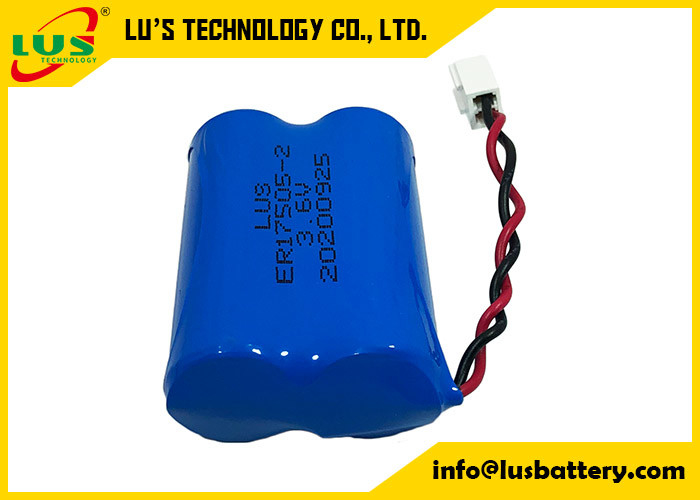 batería de litio no recargable ER17505 de la batería del cloruro de tionil del litio de 3.6v 6800mah
