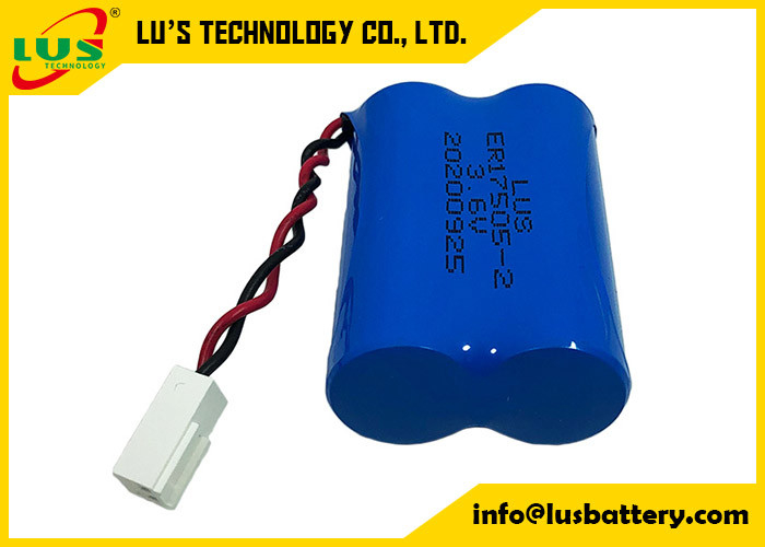 batería de litio no recargable ER17505 de la batería del cloruro de tionil del litio de 3.6v 6800mah