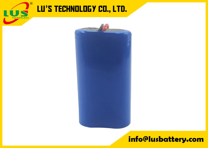 Batería 6.4v 1.5ah del fosfato del hierro del litio 18650 2S1P para la iluminación solar del LED