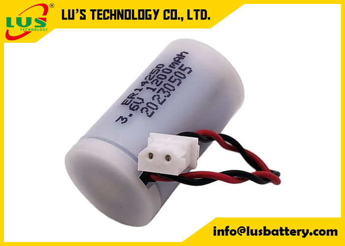 ER14250 3.6V 1200mAh 1/2-AA CELLA BOBBIN ER14250 1/2 AA 3.6V Batería primaria de litio