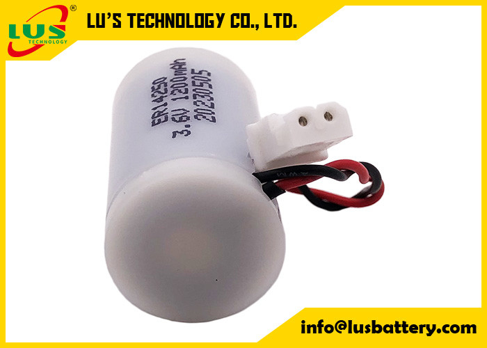 ER14250 3.6V 1200mAh 1/2-AA CELLA BOBBIN ER14250 1/2 AA 3.6V Batería primaria de litio