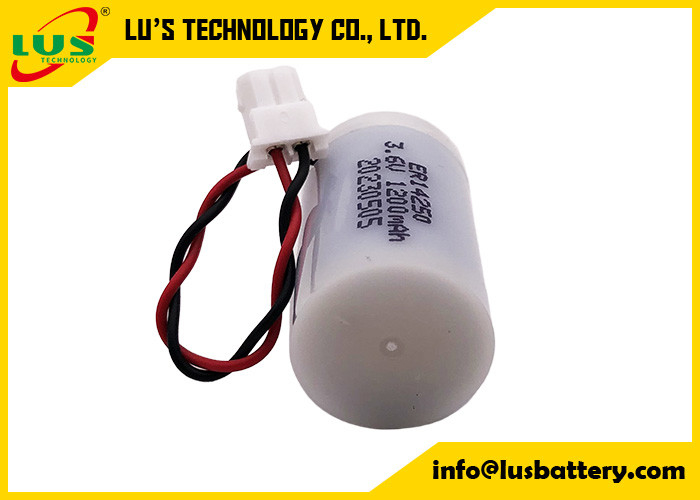 ER14250 3.6V 1200mAh 1/2-AA CELLA BOBBIN ER14250 1/2 AA 3.6V Batería primaria de litio