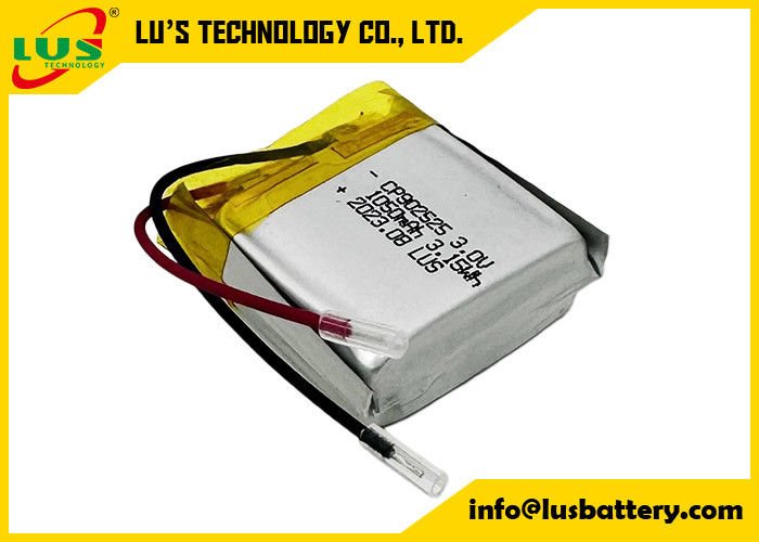 Batería flexible de iones de litio de 3,0 V para dispositivos digitales CP902525 CP902222 CP903030