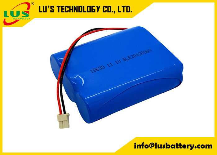 18650 3S1P 11.1V 2000mAh 3S 12V Batería de iones de litio Paquete de luces de pesca Baterías de litio 11.1V2000mAh
