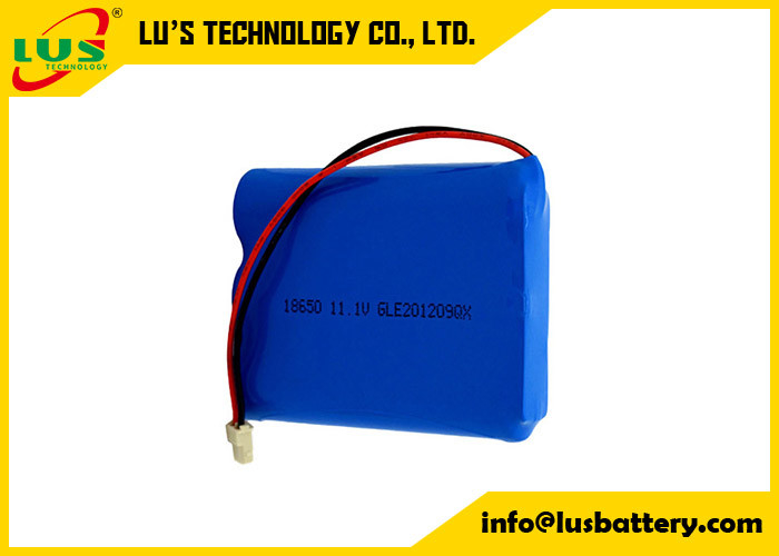 18650 3S1P 11.1V 2000mAh 3S 12V Batería de iones de litio Paquete de luces de pesca Baterías de litio 11.1V2000mAh