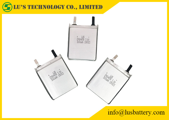 CP603956 3v 3200mAh Batería primaria limno2 ultra delgada para la máquina de pos LiMnO2 Ultra delgada Celular 3V CP603956 Batería
