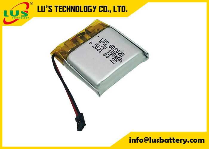Batería LiPo LP602020 3.7V 180mAh para el girador volador Batería de li-polímero de alta densidad de energía LP602020