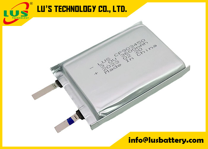 CP903450 Batería de litio de 3,0 V Batería ultra delgada Batería blanda Batería de litio delgado de manganeso para IoT/Lora/LPWAN/NB-IOT RFID