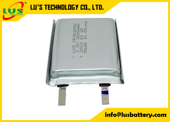CP903450 Batería de litio de 3,0 V Batería ultra delgada Batería blanda Batería de litio delgado de manganeso para IoT/Lora/LPWAN/NB-IOT RFID