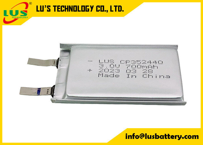 CP352440 Química Batería de dióxido de litio y manganeso de 3,0 voltios Batería ultra delgada de Li-Mno2 para lector remoto CP352540