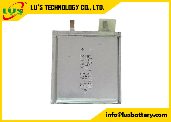 3.7V 300mAh Batería Li-Polymer lp155050 Lipo Batería recargable de iones de litio 155050 célula delgada