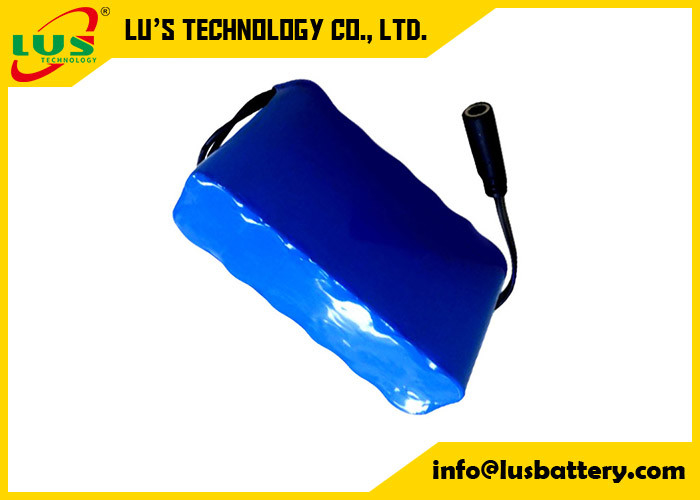 Batería de litio 12v 9600mAh 3S3P 18650 Batería de iones de litio paquete portátil de conector de CC recargable