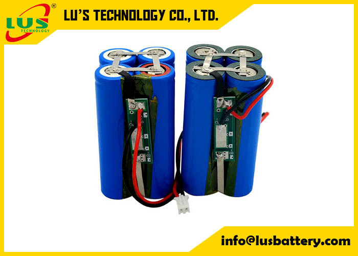 Batería recargable icr18650 Batería de iones de litio 7.4V 4000mah 29.6wh Batería 18650 batería recargable de litio 2000mAh 7.4v